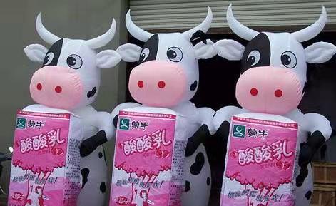 福建牛奶厂广告气模